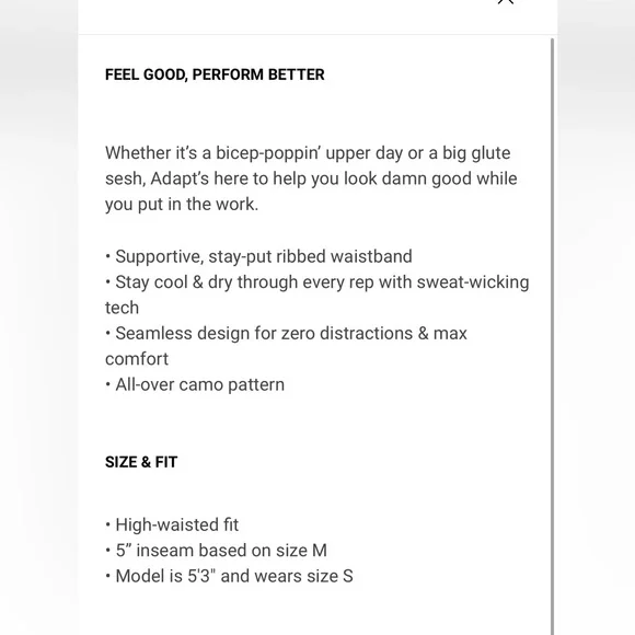 Gymshark Adapt Camo Seamless Shorts - Picture 10 of 10